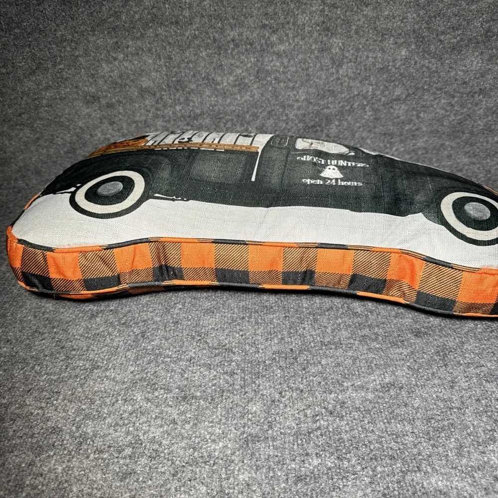 Ghost Hunter Plaid Pillow Farm Truck Decor Car Shape‎ Accent Pillow 23